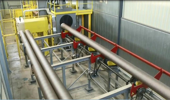 Attrezzature di brillamento di pulizia di superficie BZB che sabbiano stanza
