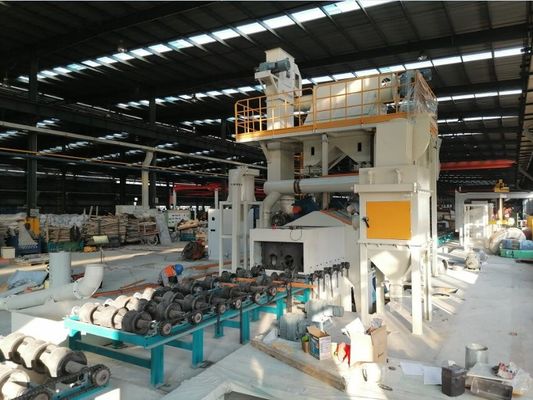 qualità Grande brillamento di sabbia stridente d'acciaio e Derusting sulla superficie di conduttura differente fabbrica
