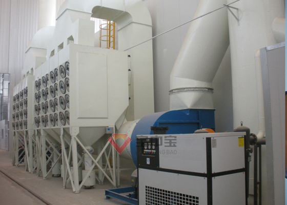 La polvere industriale del collettore di polveri del dispositivo di rimozione di polvere rimuove il sistema