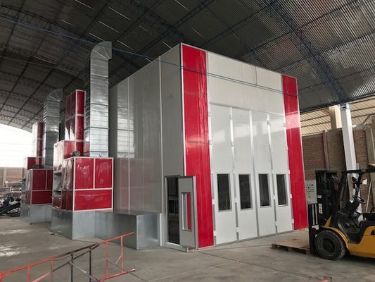 qualità Attrezzature di verniciatura per le attrezzature diesel della pittura di calore della stanza della pittura del bus di Yutong fabbrica