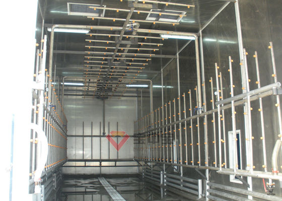 qualità Cabina della prova di acqua per ispezione di perdita di progettazione su misura veicolo fabbrica