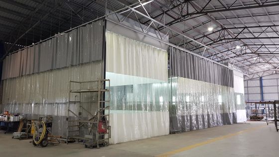 qualità la stazione della preparazione della tenda del PVC ha galvanizzato il prodotto militare della pittura bianca di colore della lamiera di acciaio fabbrica