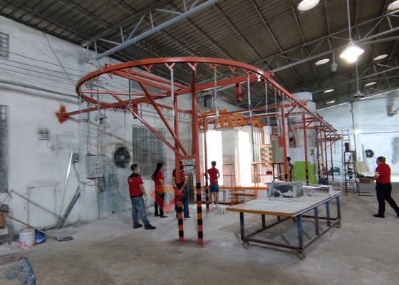 qualità linea di rivestimento in polvere automatizzata fabbrica