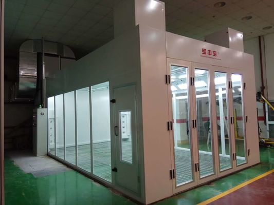 qualità Cabina di verniciatura per auto di lusso per attrezzature per la verniciatura dell'Accademia di riparazione auto fabbrica