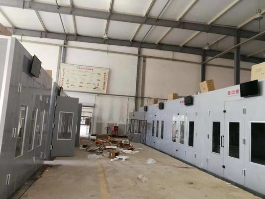 qualità Cabina di verniciatura professionale per addestramento alla verniciatura automatica nella scuola di riparazione fabbrica