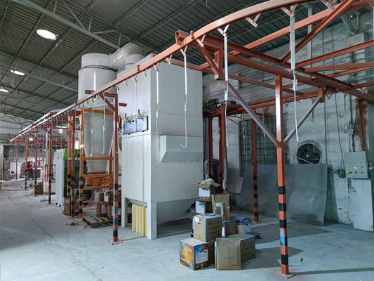 qualità Sistemi ricoprenti industriali dell'attrezzatura di piante del rivestimento della polvere con le nuove tecnologie fabbrica