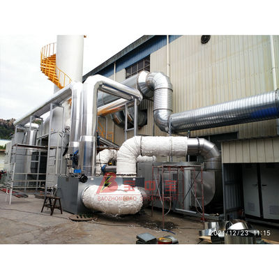 qualità Protezione ambientale Inceneritore rigenerativo RTO di gas di scarico organico per rifiuti medici e industriali fabbrica