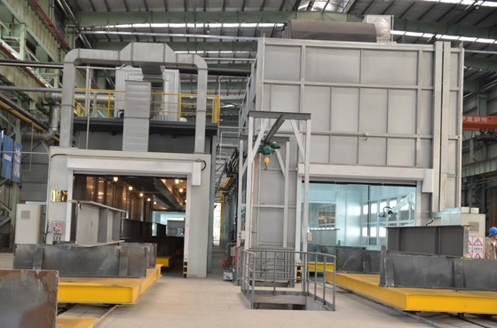 Cabina di verniciatura per la fabbricazione di metalli con sistema di controllo intelligente Forno di cottura