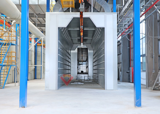 Linea di verniciatura per macchinari pesanti impermeabile al fuoco per grandi fabbriche industriali