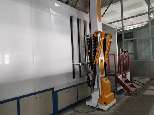 Reciprocatore automatico macchine pesanti box di verniciatura per movimenti lisci di pistole per rivestimento in polvere