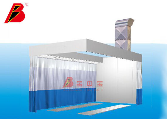 qualità L'officina riparazioni ha lucidato la stazione della preparazione della pittura 6.5kw con la tenda fabbrica