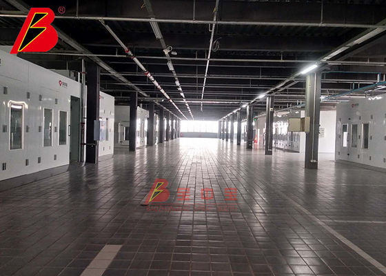 linee di pittura automatiche della lamiera sottile dell'officina riparazioni 4s 10min