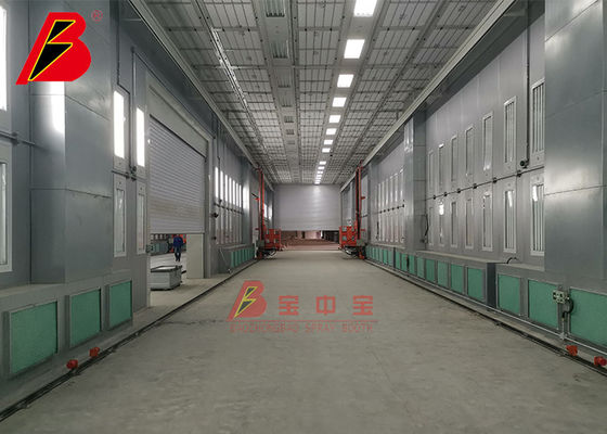 qualità cabina industriale elettrostatica della pittura di spruzzo 10um dal sistema di controllo astuto fabbrica