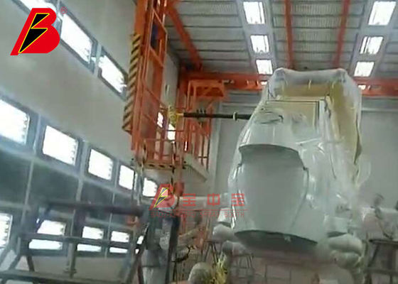Cabina di spruzzo industriale dell'elicottero aerospaziale del CE