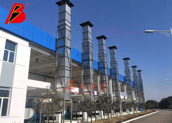 qualità Singola cabina di spruzzo industriale laterale del flusso d'aria 50um del progetto fabbrica