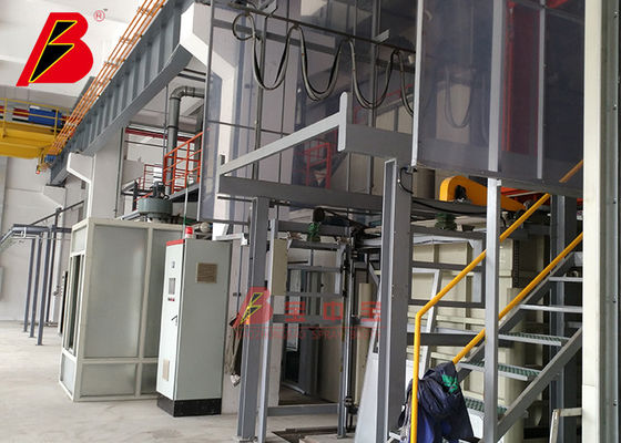 qualità Immersione della cabina di spruzzo automatica della cortina d'acqua di pretrattamento fabbrica
