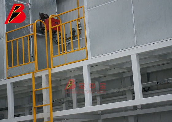 qualità Dig Ground Diesel Truck Container che cuoce le linee di pittura industriali 60um fabbrica