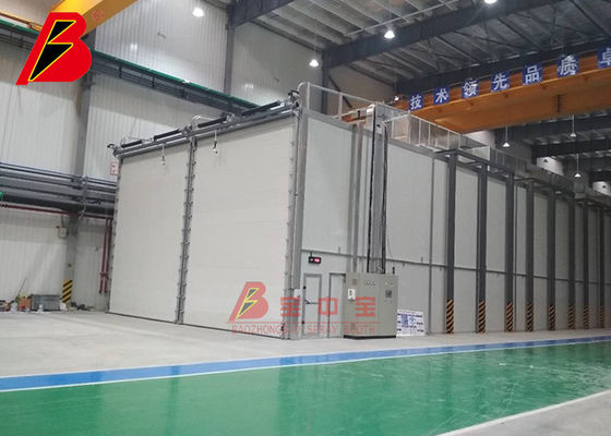 qualità Cabina di spruzzo industriale bollente della sala 49KW per il camion del veicolo fabbrica
