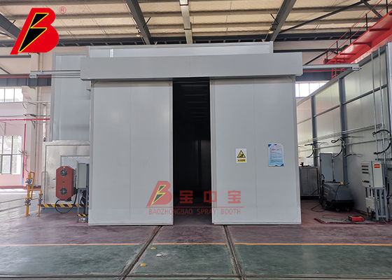 qualità Grandi grandi cabine automobilistiche industriali della pittura di raffreddamento a aria 10um fabbrica