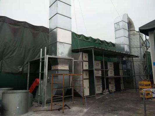 qualità Sistema catalitico del COV di combustione per il progetto di trattamento del gas di scarico della polvere fabbrica