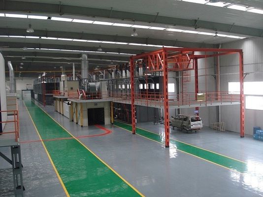 qualità Elettroforesi astuta di transito di TUV linea di pittura dell'automobile da 40 micron fabbrica