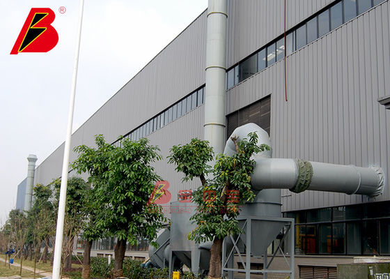 qualità Linea di produzione della verniciatura a spruzzo di Sheld TUV ENV del metallo con la stanza di brillamento di sabbia fabbrica
