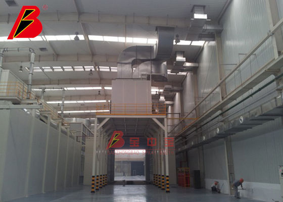 qualità L'azionamento in tutto la stanza della pittura per le attrezzature di verniciatura a spruzzo del ricambio auto allinea fabbrica