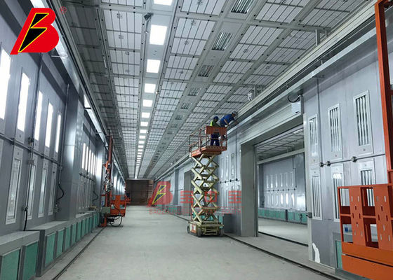 qualità Linea di produzione di verniciatura d'acciaio 10um con la lama laterale del vento dell'impianto di scarico fabbrica