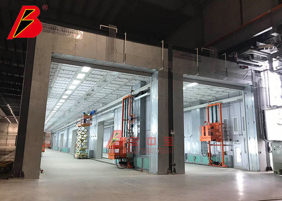 qualità Linea di produzione di verniciatura elettroforetica robot della cabina del collegamento fabbrica