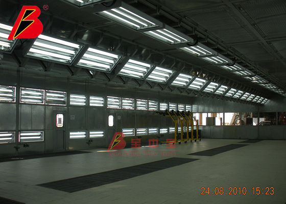 qualità Spruzzi la cabina per la linea di produzione della pittura dell'automobile progetto di verniciatura automatico Facotry delle attrezzature fabbrica