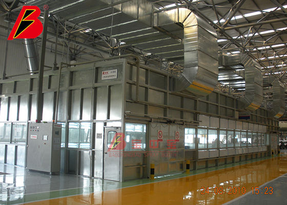 qualità Stanza della pittura murale della struttura di Metel per la linea di produzione di verniciatura di Customied progetto a Chang-Chun FAW fabbrica