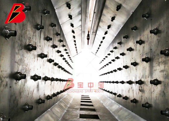 qualità Grande aria calda d'acciaio che raffredda la cabina industriale della pittura di 30min BZB fabbrica