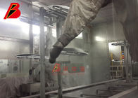 Linea di produzione di verniciatura del metallo del sistema automatico di Hood Paint Room With Robot attrezzature di verniciatura