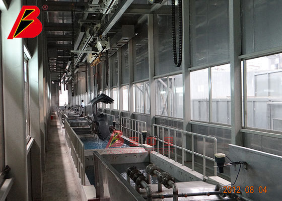 qualità Continui la linea di Pre-trattamento per la linea di pittura automatica del motociclo controllo astuto del comando a catena fabbrica