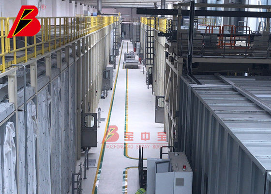 qualità Linea di produzione di Pretreament della struttura d'acciaio linea di produzione di verniciatura automatica di Customied progetto fabbrica