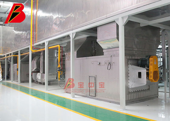 qualità Preriscaldi il sistema per la linea di produzione di Pretreament la linea di produzione di verniciatura automatica di Customied il progetto fabbrica