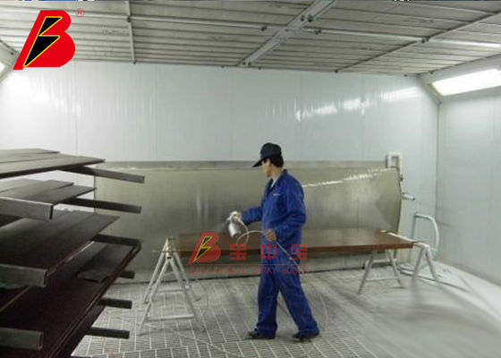 qualità Cabina della pittura del Governo 34.5KW con il sistema del filtro dalla cortina d'acqua fabbrica