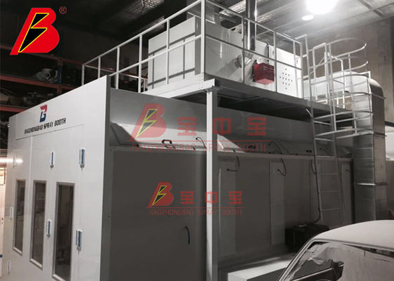 qualità Pieghi la cabina di spruzzo automatica di Bzb della parete dell'unità di elaborazione della porta principale di stile fabbrica
