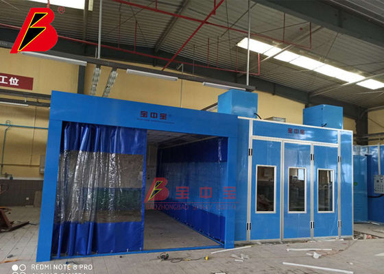 Attrezzature del garage dell'automobile della cabina della pittura del collegamento e della stanza della preparazione
