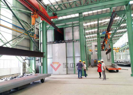 qualità Grande linea di produzione d'acciaio della pittura linee di spruzzatura dell'attrezzatura dell'acciaio chimico liquido automatico della pittura fabbrica