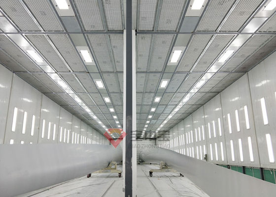 qualità Cabina di spruzzatura di verniciatura dello scarico del lato della stanza della torre del vento per la grande cabina della pittura della lama di energia eolica fabbrica