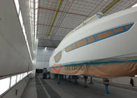 Le cabine della pittura dell'yacht spruzzano la rifinitura della cabina per le barche Customied giù la cabina di spruzzo della nave del progetto