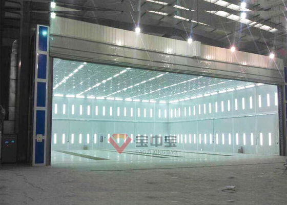 qualità 10m Wide Big Door per la stanza piana della pittura della cabina di spruzzo per gli aerei fabbrica