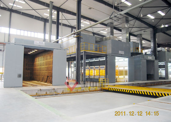 qualità Carrello del pavimento per muoversi elettrico della cabina della pittura di industria di trasporto del veicolo per il macchinario pesante fabbrica