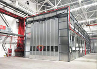 Grandi cabine industriali della pittura con la stanza di verniciatura dell'Uomo-ascensore per la mano del macchinario pesante