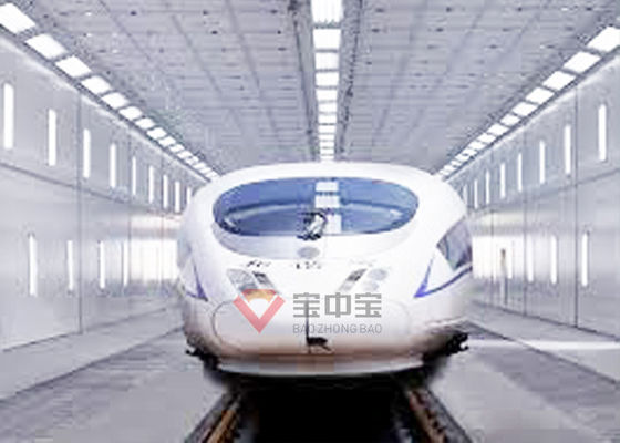 qualità Cabina della pittura di spruzzo per le attrezzature della pittura del treno di With Automatic Painting della vettura della ferrovia fabbrica