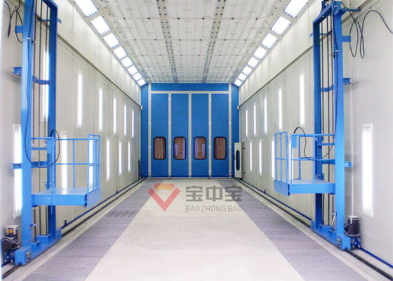 qualità Sollevi l'uomo nella cabina di spruzzo della pittura del camion della stanza della pittura con la piattaforma elevatrice 3D fabbrica