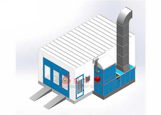 qualità Stanza efficiente della pittura di progettazione della cabina di spruzzo dell'automobile della cabina di spruzzo del veicolo dell'automobile di TUV del CE fabbrica