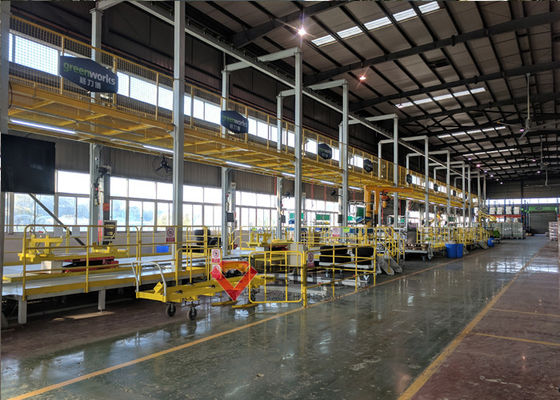 qualità Inspeciton e montare linea per la linea di pittura automatica del motociclo sistema di comando a catena astuto fabbrica