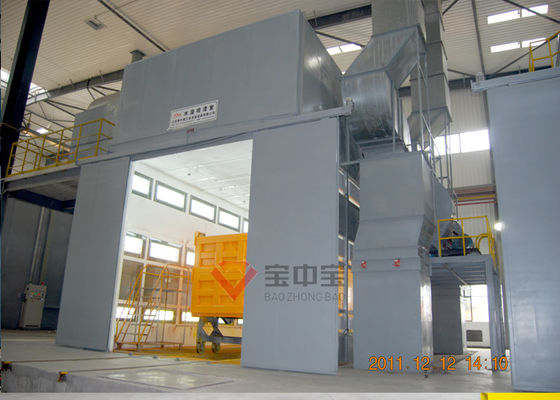 qualità Linea di produzione di verniciatura della cabina di spruzzo del veicolo militare linea di productin della cabina della pittura fabbrica